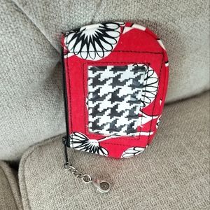 Vera Bradley zip coin pouch